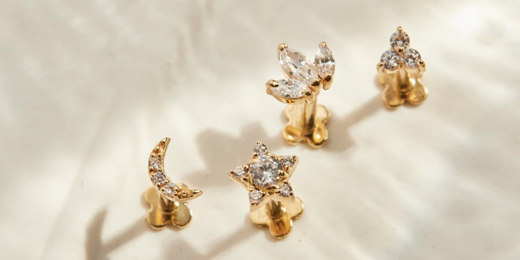 Hypollergene Stecker für eine optimale Piercing Pflege