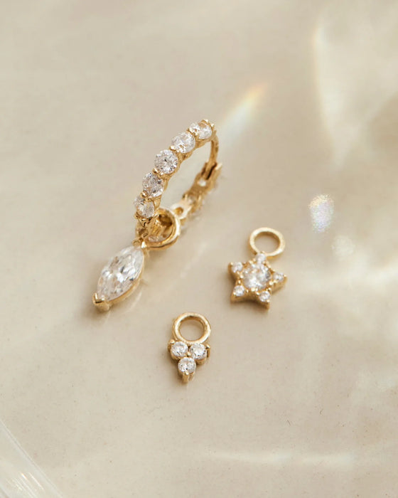 Ohrring Anhänger Gold