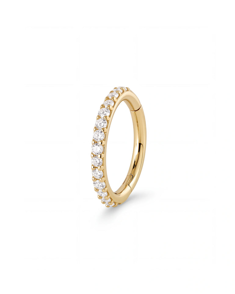 Produktfoto des Kristall Clicker 8mm in Gold