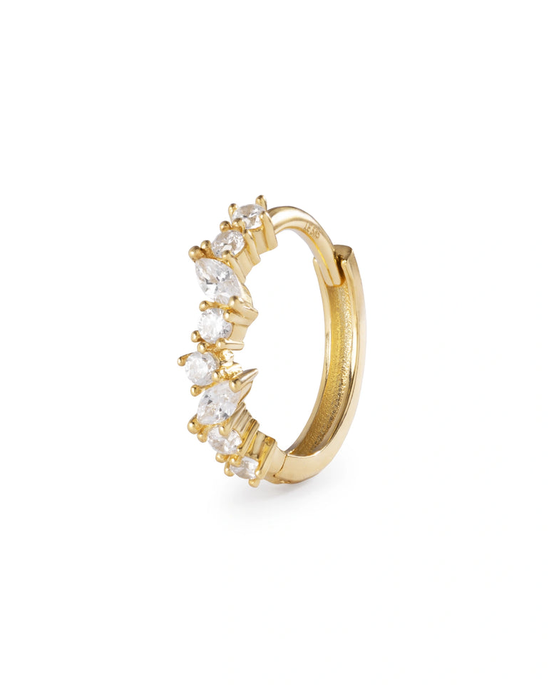 Noelia Creole 585 Gold 10mm