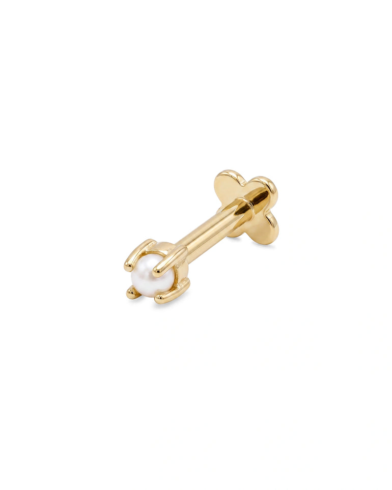 Perla Ohrstecker aus 585er Gold