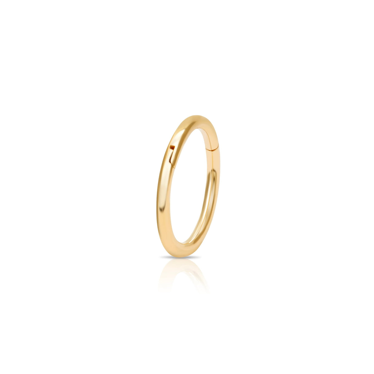 Gold Clicker Ring aus 585 Echtgold (14K) – Lisa Eleni