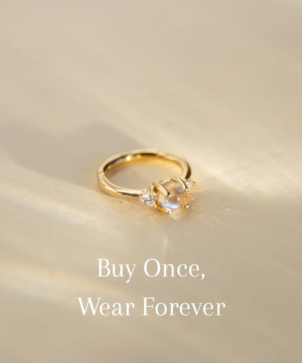 Mondstein Clicker in Gold