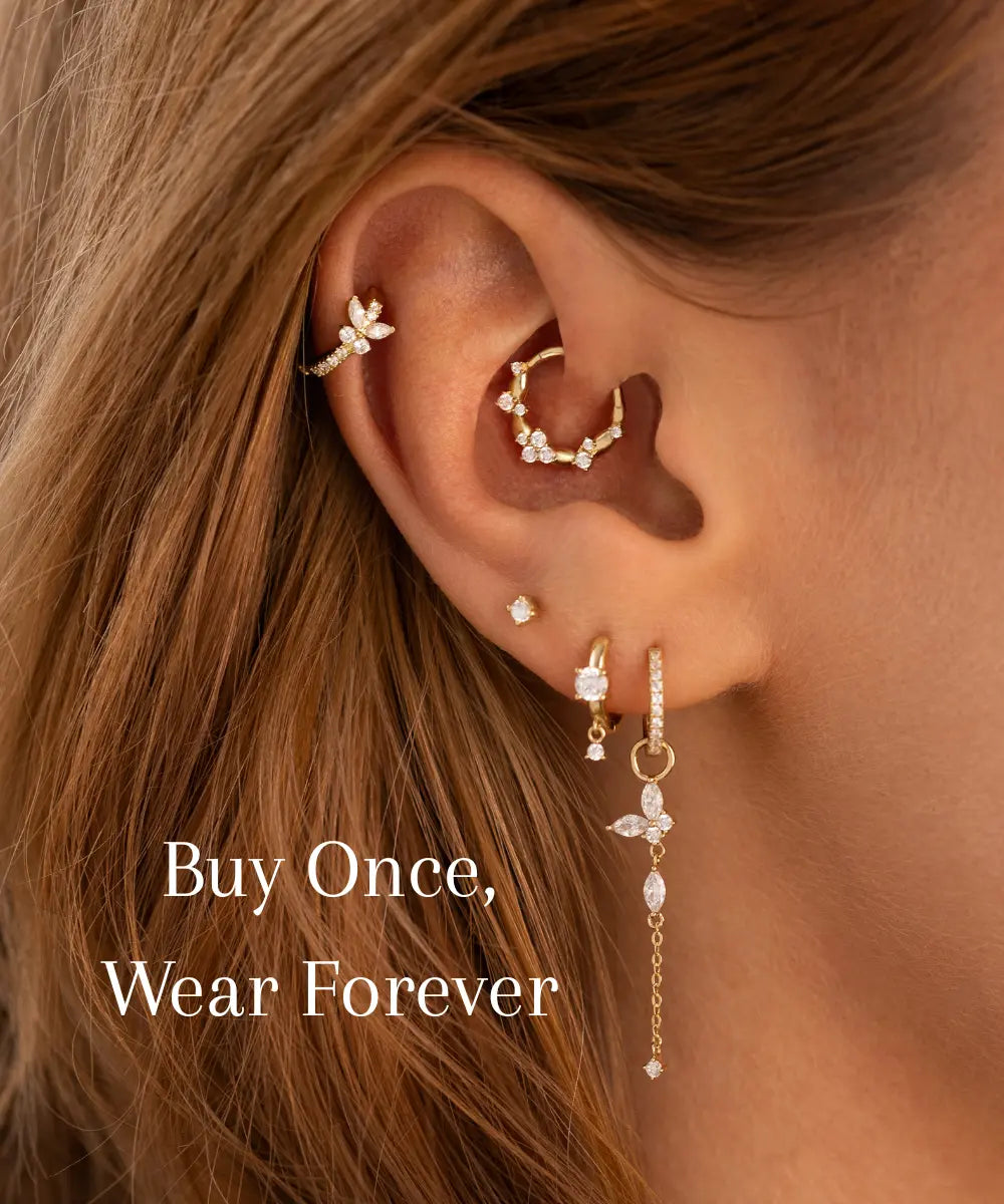 Helix Piercing Ohr Look