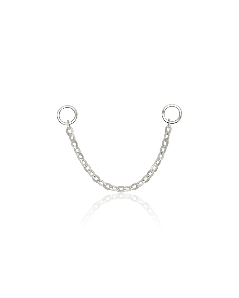 Ketten Ohrring Anhänger Weißgold