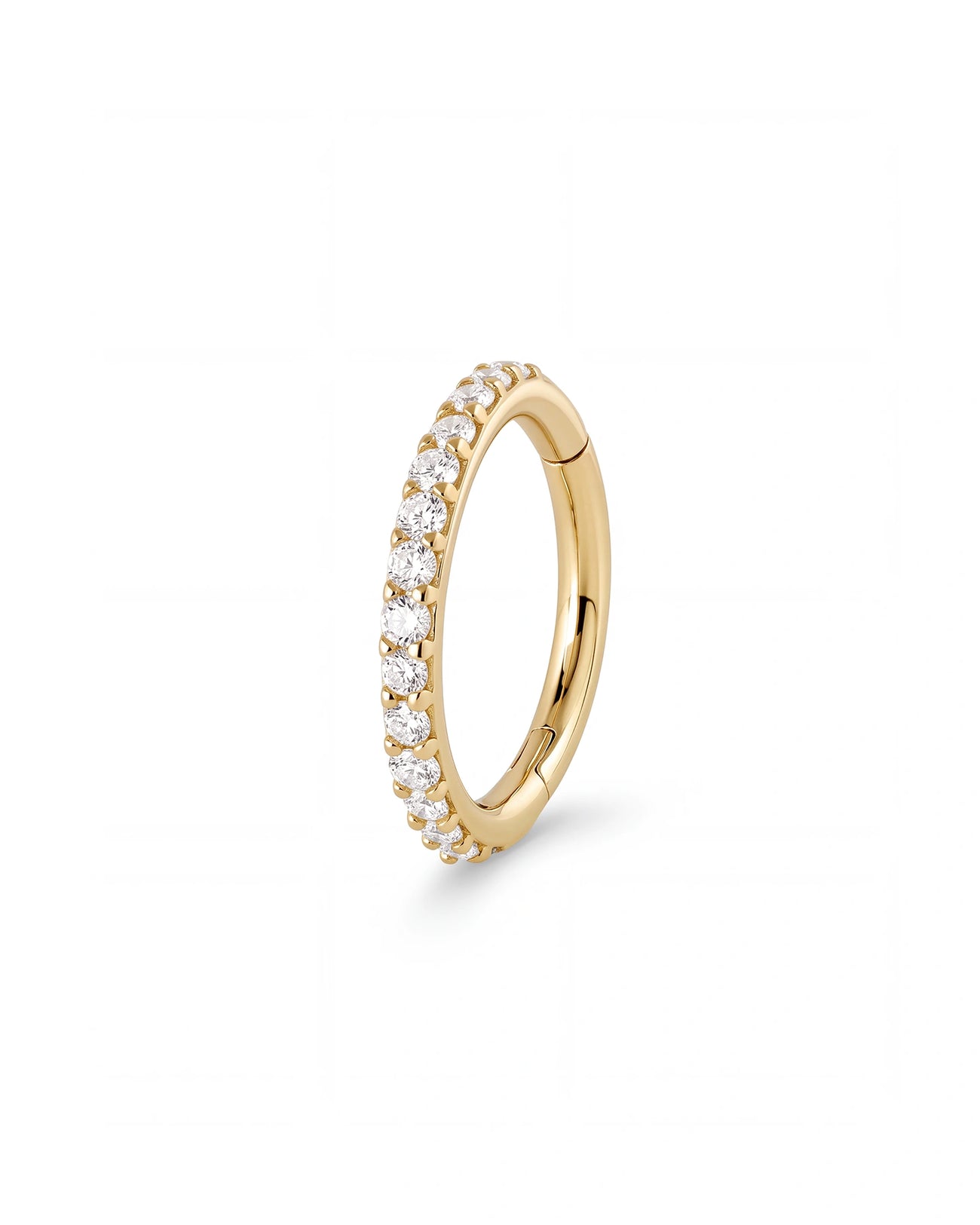 Produktfoto des Kristall Clicker 8mm in Gold
