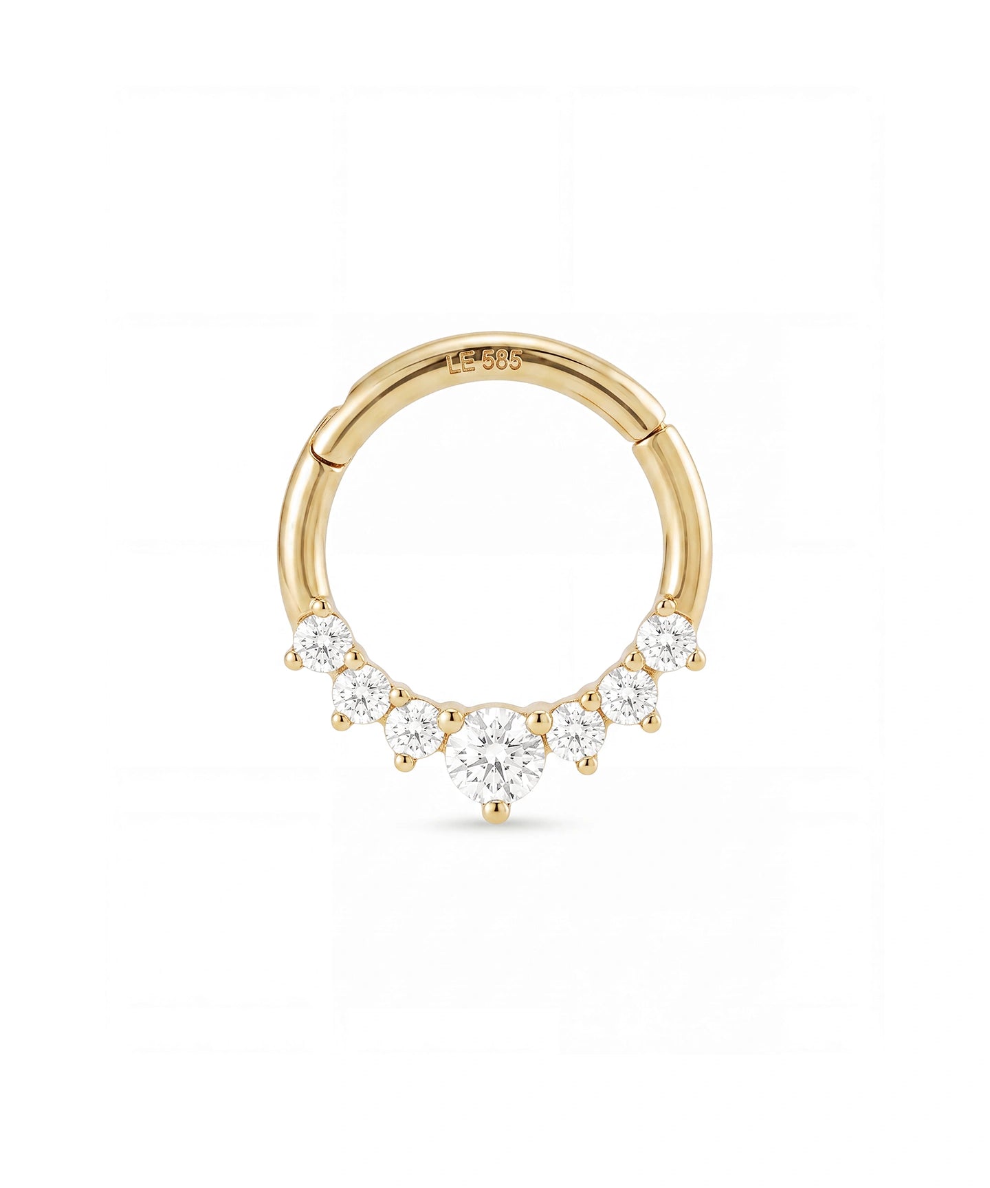 Produktfoto des Kristall Daith in 585 Gold