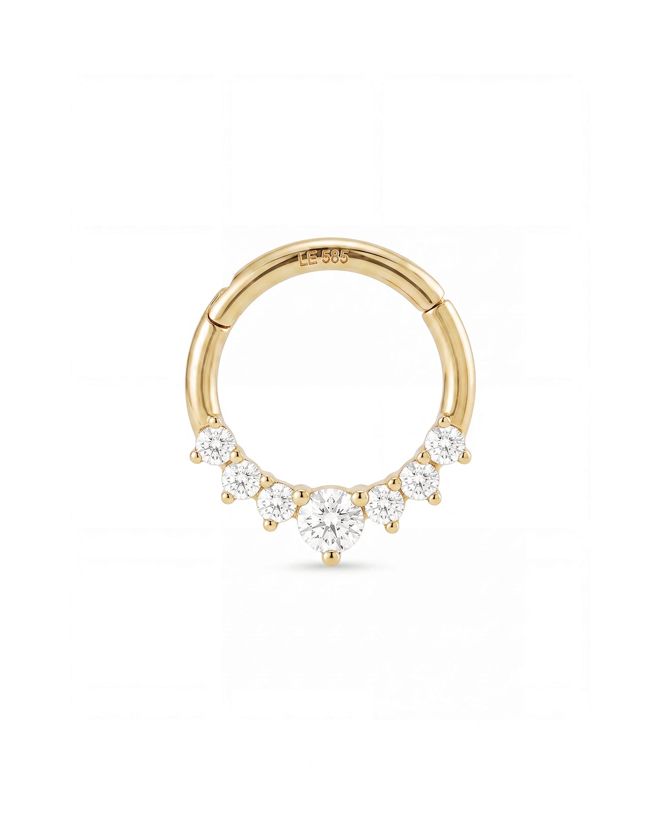 Produktfoto des Kristall Daith in 585 Gold
