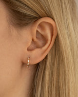 Marquise Creole getragen am Ohr