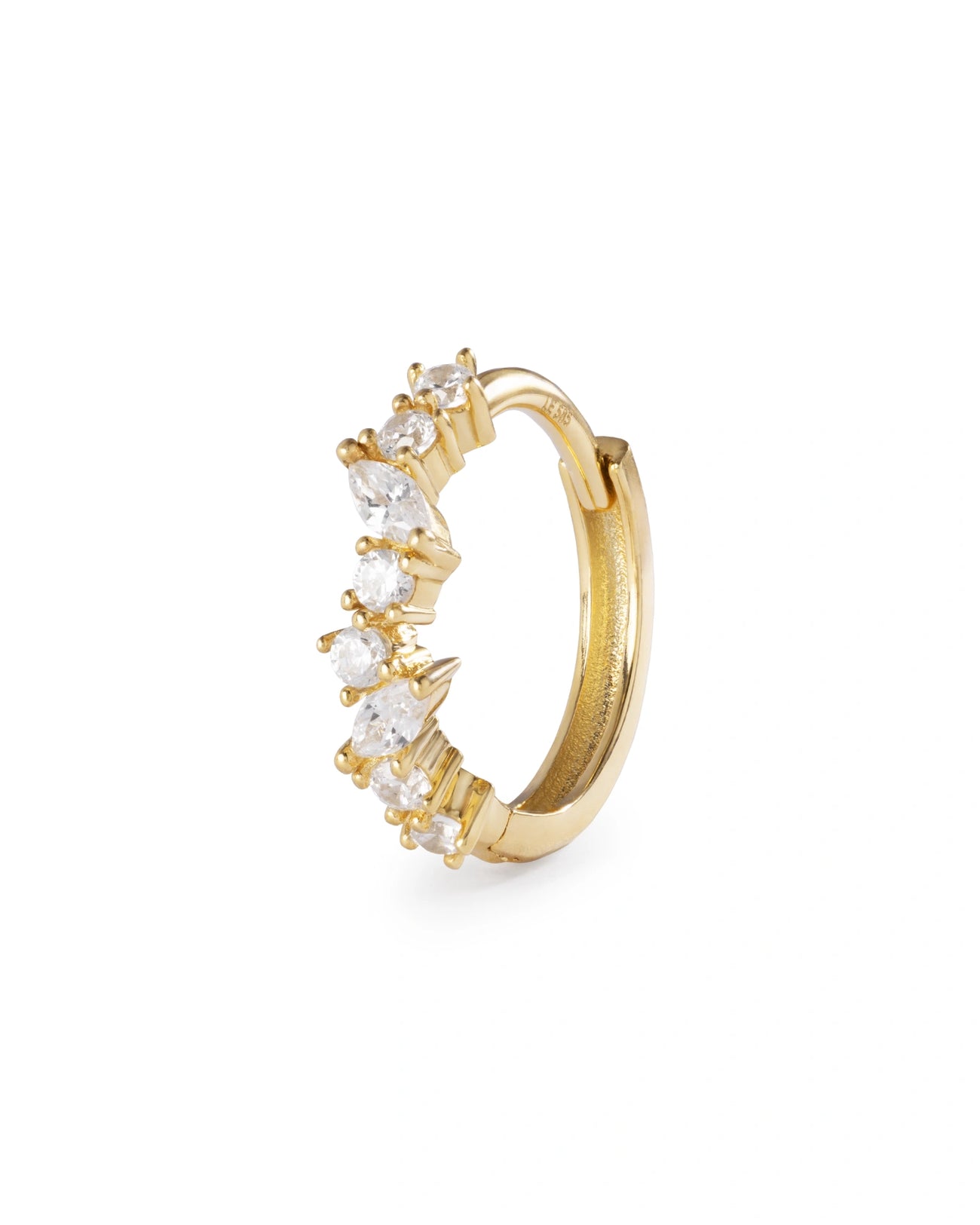 Noelia Creole 585 Gold 10mm