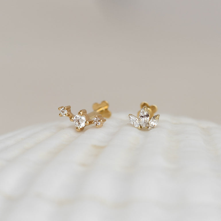 Ohrstecker Hinterteil