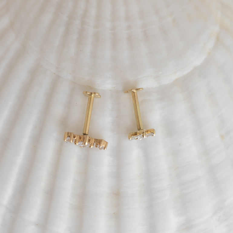 Ohrstecker Hinterteil